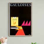 Affiche Liberty, une publicité vintage pour American Cigarettes.