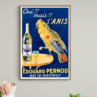Affiche Oui mais l'Anis, Edouard Pernod est le meilleur