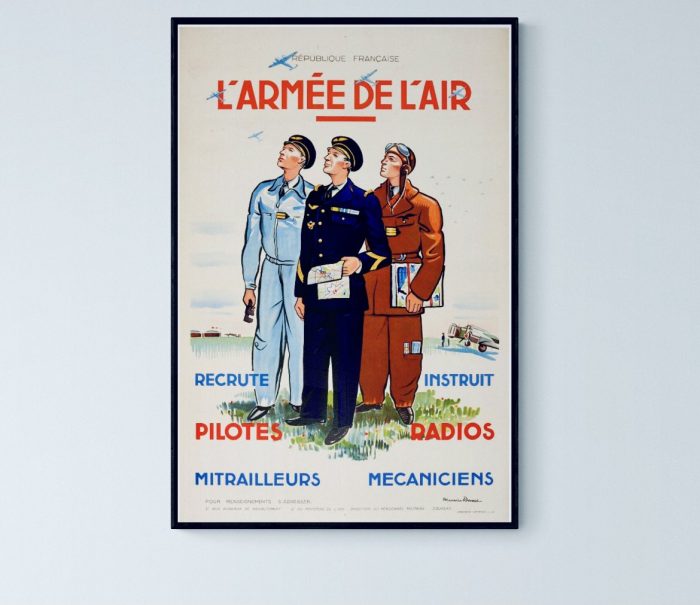 Affiche l'Armée de l'Air