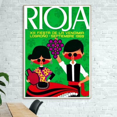 Affiche Rioja 1969