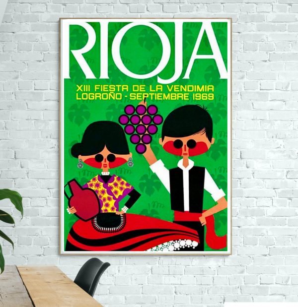 Affiche Rioja 1969