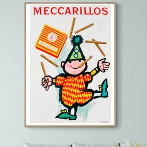 Affiche Cigarettes Meccarillos