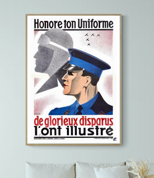 Affiche Honore ton Uniforme de Glorieux disparus