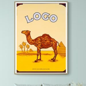 Affiche Logo Camel Cigarettes
