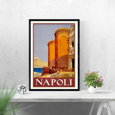 Affiche Napoli Italie