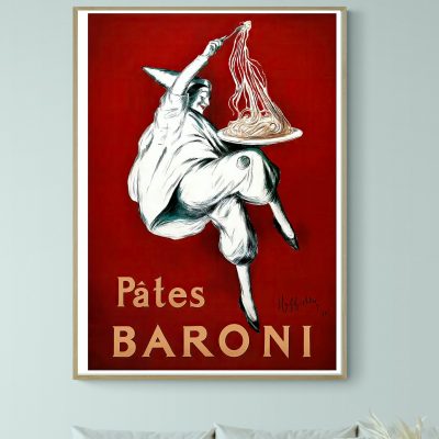 Affiche Pâtes Baroni