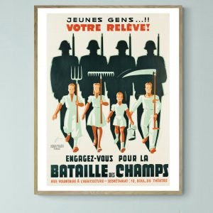 Affiche Engagez vous pour la Bataille des Champs
