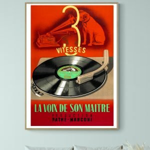 Affiche 3 Vitesses, la Voix de son Maitre