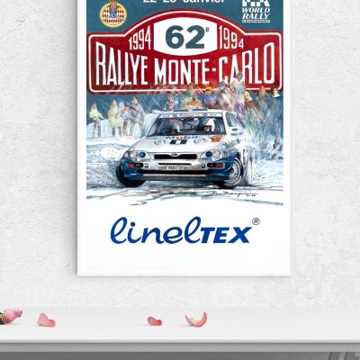 Affiche 62e Rallye MonteCarlo 1994