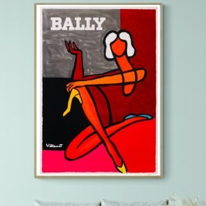Affiche Chaussures Bally Femmes Shoes 1978