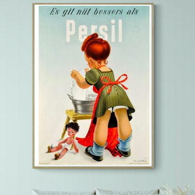 Affiche Persil, Es git nut bessers als