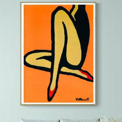 Affiche Chaussures Bally 1968