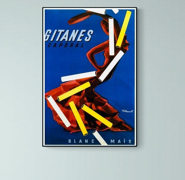 Affiche Gitanes Caporal