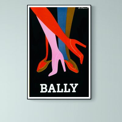 Affiche Chaussures Bally 1979