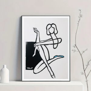 Affiche Chaussures Bally Femmes Shoes