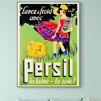 Affiche Lavez à Froid avec Persil