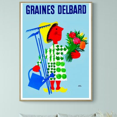 Affiche Graines Delbard