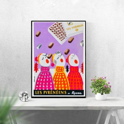 Affiche Les Pyrénéens de Rozan