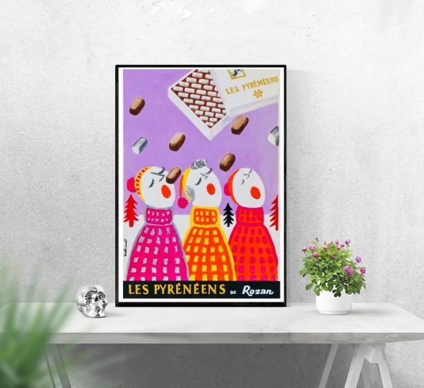 Affiche Les Pyrénéens de Rozan