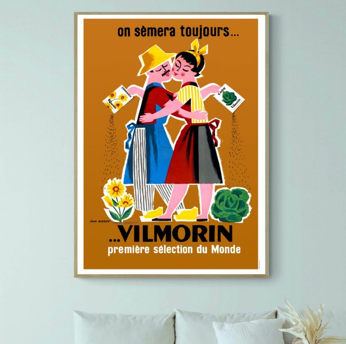Affiche Vilmorin, On sèmera toujours
