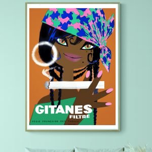 Affiche Cigarettes Gitanes