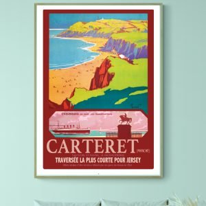 Affiche Carteret - Manche
