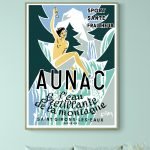 Balade en nature avec affiche vintage Bretagne.