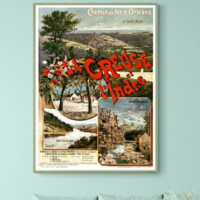 Affiche La Creuse et l'Indre