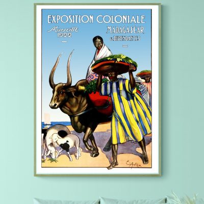 Affiche Exposition Coloniale Marseille 1924