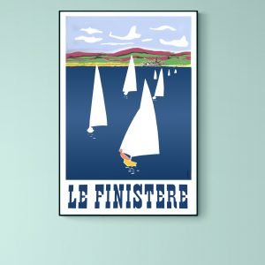 Affiche Le Finistère