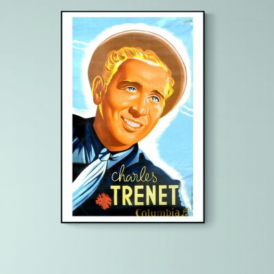 Affiche Charles Trenet