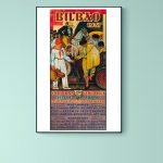 Affiche vintage de la Feria de Bilbao 1931, illustrant la tradition et l'ambiance festive.