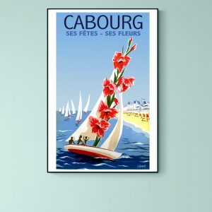 Affiche Cabourg, ses fêtes, ses fleurs