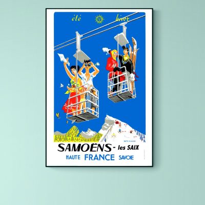 Affiche Samoens - Les Saix