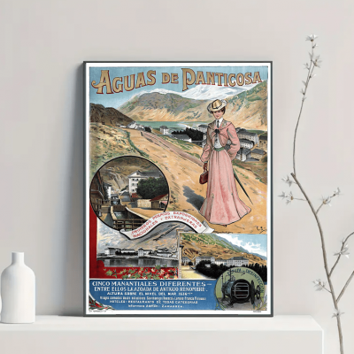 Affiche Aguas de Panticosa
