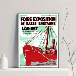 Affiche Lorient, Foire exposition de Basse Bretagne