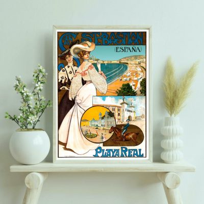 Affiche San Sebastian Playa Real