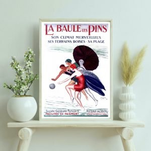 Affiche La Baule, Les Pins