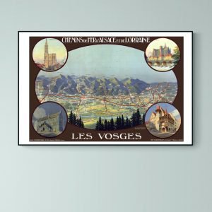 Affiche Les Vosges