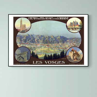 Affiche Les Vosges