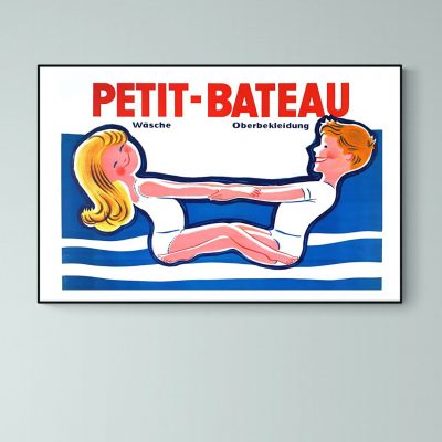 Affiche Petit Bateau