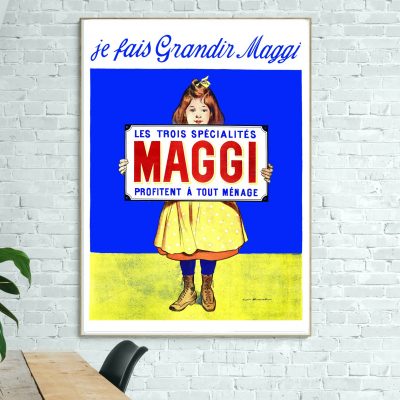 Affiche Les Trois Spécialités Maggi