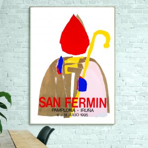 Affiche Fiesta de Pamplona - San Fermin 1995