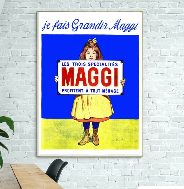 Affiche Les Trois Spécialités Maggi