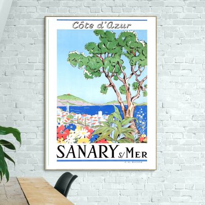 Affiche Sanary sur Mer