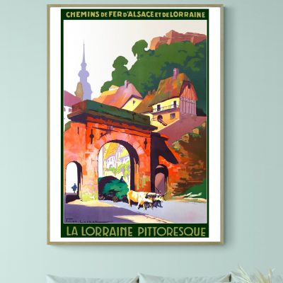 Affiche la Lorraine Pittoresque