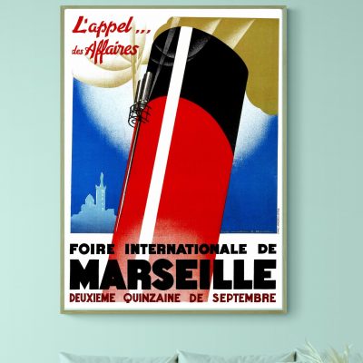 Affiche Foire Internationale de Marseille