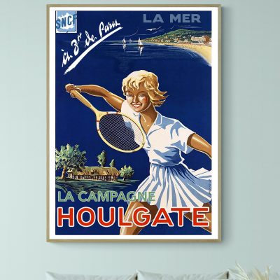 Affiche La Campagne Houlgate