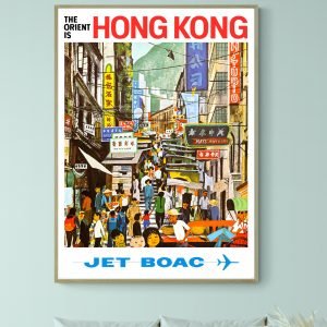 Affiche Hong Kong - Jet Boag