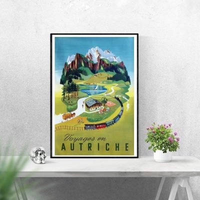 Affiche Voyages en Autriche